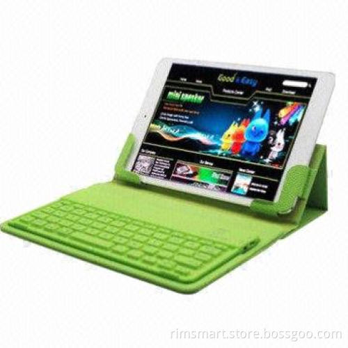 Leather case Bluetooth keyboard for Samsung Galaxy